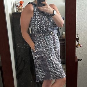 Marc New York Andre Marc Size 14 One Shoulder Dress